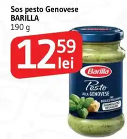Supeco Sos pesto Genovese BARILLA Ofertă