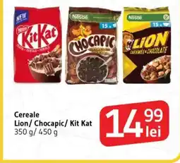 Cereale Lion/ Chocapic/ Kit Kat