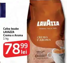 Supeco Cafea boabe LAVAZZA Crema e Aroma Ofertă