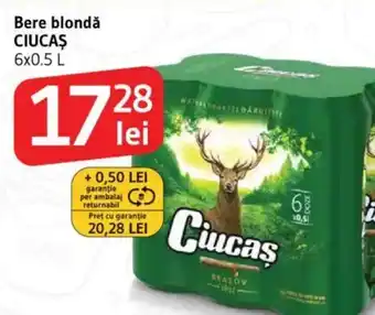 Supeco Bere blondă CIUCAS Ofertă