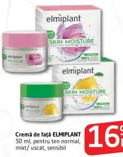 Supeco Cremă de faţă ELMIPLANT Ofertă