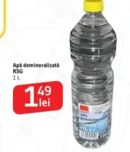 Supeco Apǎ demineralizată RSG Ofertă
