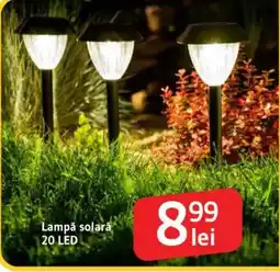 Supeco Lampǎ solară 20 LED Ofertă