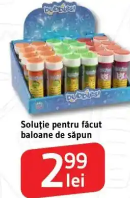 Supeco Soluţie pentru făcut baloane de săpun Ofertă