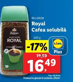 Lidl BELLAROM Royal Cafea solubilǎ Ofertă