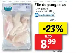 Lidl File de pangasius Ofertă