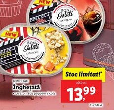 Lidl BON GELATI Îngheţată Ofertă