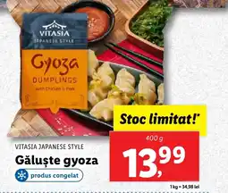 Lidl VITASIA JAPANESE STYLE Găluşte gyoza Ofertă