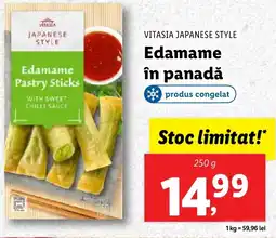 Lidl VITASIA JAPANESE STYLE Edamame în panadǎ Ofertă