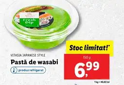 Lidl VITASIA JAPANESE STYLE Pastă de wasabi Ofertă
