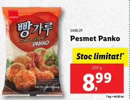 Lidl SAMLIP Pesmet Panko Ofertă