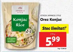 Lidl VITASIA JAPANESE STYLE Orez Konjac Ofertă