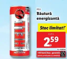Lidl HELL Băutură energizantă Ofertă