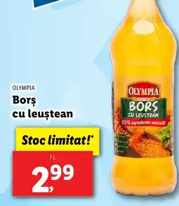 Lidl OLYMPIA Borş cu leuştean Ofertă