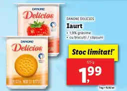 Lidl DANONE DELICIOS Iaurt Ofertă