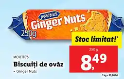 Lidl MCVITIE'S Biscuiți de ovăz Ofertă