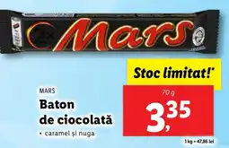 Lidl MARS Baton de ciocolată Ofertă