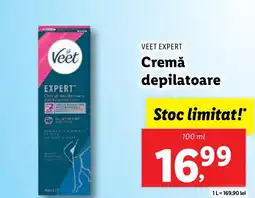 Lidl VEET EXPERT Cremă depilatoare Ofertă