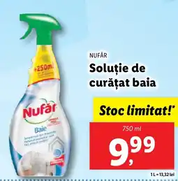 Lidl NUFĂR Soluţie de curățat baia Ofertă