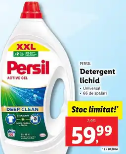 Lidl PERSIL Detergent lichid Ofertă