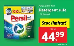 Lidl PERSIL DISCS 4ÎN1 Detergent rufe Ofertă