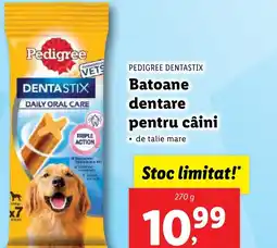 Lidl PEDIGREE DENTASTIX Batoane dentare pentru câini Ofertă