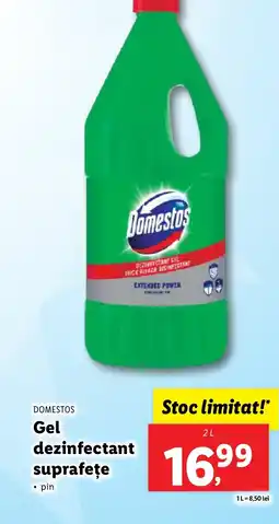 Lidl DOMESTOS Gel dezinfectant suprafețe Ofertă