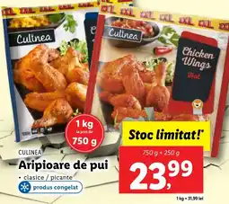 Lidl CULINEA Aripioare de pui Ofertă