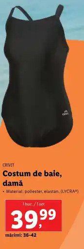 Lidl CRIVIT Costum de baie, damǎ Ofertă