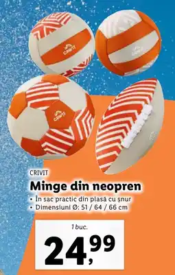 Lidl CRIVIT Minge din neopren Ofertă