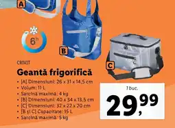Lidl CRIVIT Geantă frigorifică Ofertă
