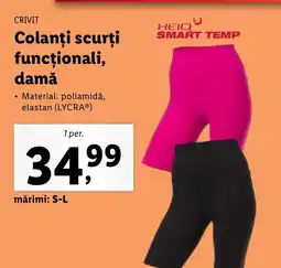 Lidl CRIVIT Colanți scurţi funcționali, damă Ofertă