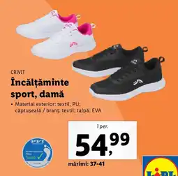 Lidl CRIVIT Încălţăminte sport, damă Ofertă
