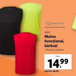 Lidl CRIVIT Maiou funcţional, bărbaţi Ofertă