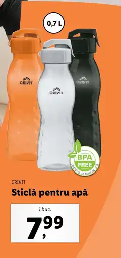 Lidl CRIVIT Sticlă pentru apă Ofertă