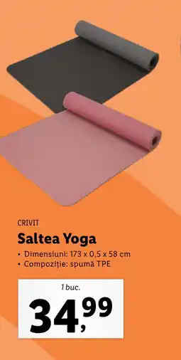 Lidl Saltea Yoga Ofertă