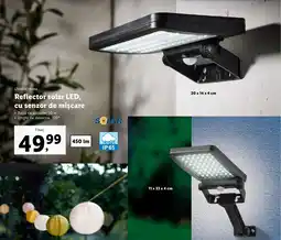 Lidl Reflector solar LED, cu senzor de mişcare Ofertă