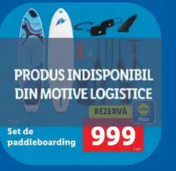 Lidl Set de paddleboarding Ofertă
