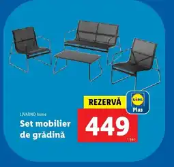 Lidl LIVARNO home Set mobilier de grădină Ofertă