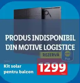 Lidl TRONIC Kit solar pentru balcon Ofertă