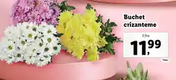 Lidl Buchet crizanteme Ofertă