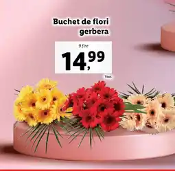 Lidl Buchet de flori gerbera Ofertă
