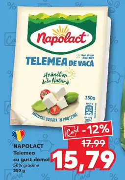 Kaufland NAPOLACT Telemea cu gust domol Ofertă