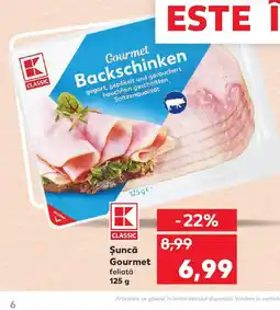 Kaufland Șuncă Gourmet Ofertă