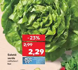 Kaufland Salată verde Ofertă