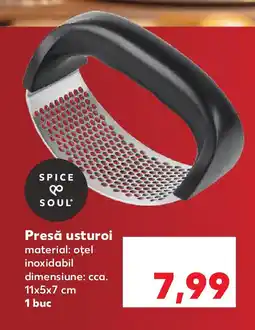 Kaufland SPICE & SOUL Presǎ usturoi Ofertă
