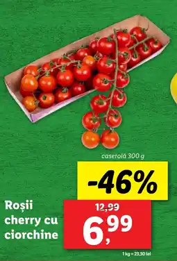 Lidl Roşii cherry cu ciorchine Ofertă