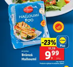 Lidl MILBONA Brânză Halloumi Ofertă
