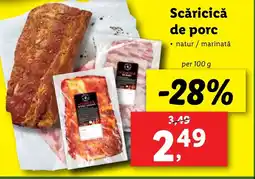 Lidl Scăricică de porc Ofertă