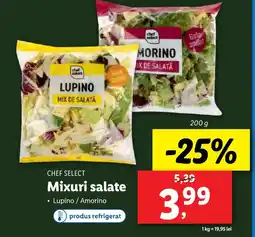 Lidl CHEF SELECT Mixuri salate Ofertă